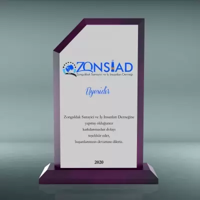 Ahşap Plaket Model 5