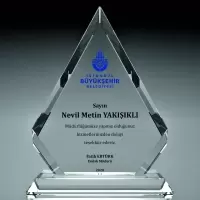 Kristal Plaket Model 13