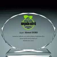 Kristal Plaket Model 20