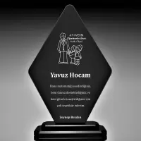 Kristal Plaket Model 32