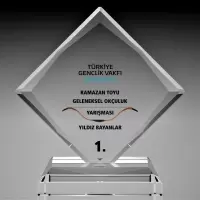 Kristal Plaket Model 34