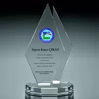 Kristal Plaket Model 40