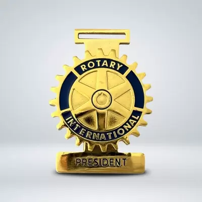 Rotary Başkanlık Madalyonu Mavi