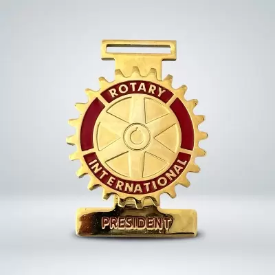 Rotary Başkanlık Madalyonu Kırmızı