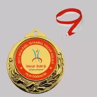 Metal Madalyon Altın Madalya Model 3