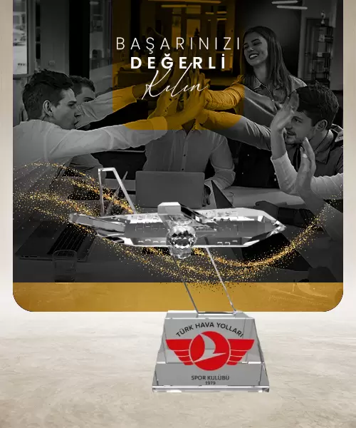 kristal plaket model